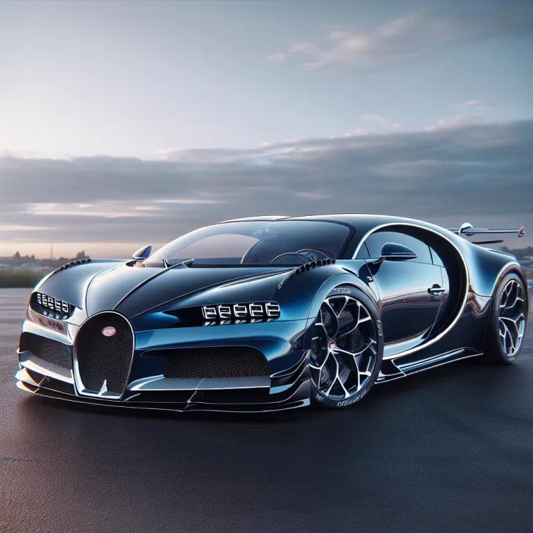 Бугатти Фото: Искусство и Технология в Каждом Кадре